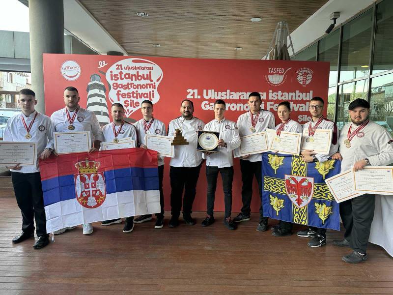 16 medalja studentima gastronomije iz Leskovca